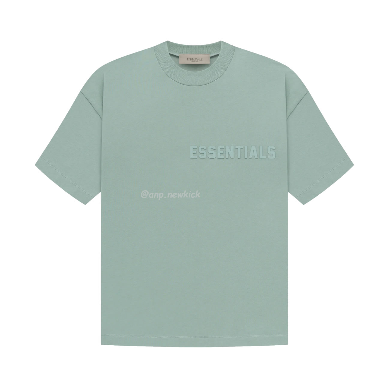 Fear Of God Essentials Fog Logo Letter Short Sleeve T Shirt Plum Purple (17) - newkick.app